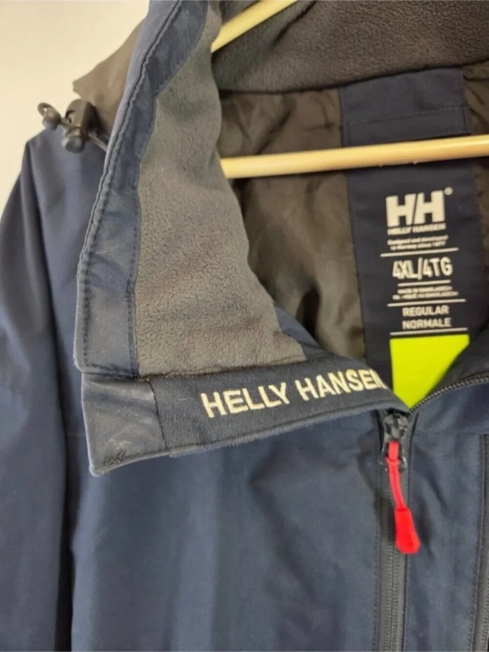 Helly Hansen Mens Midlayer Jacket Blue Size 4XL Big & Tall